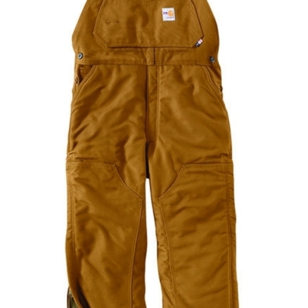 Carhartt Brown Overalls Durable Workwear FR